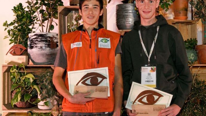 Podium 2019 en production horticole pour le niveau IV. ©Val’Hor